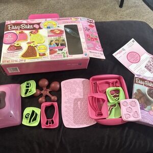 Easy Bake Cookie‎ Kit for Microwave Container Lid Spoons Cutters Not Complete